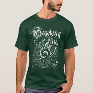 T-shirt Wavy Music Hegelong Life