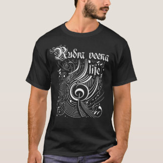 T-shirt Wavy Music Rudra veena Life