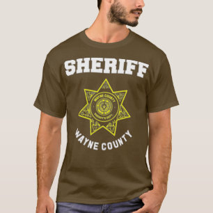 T-shirt Wayne County Michigan Sheriff Deputies Uniform