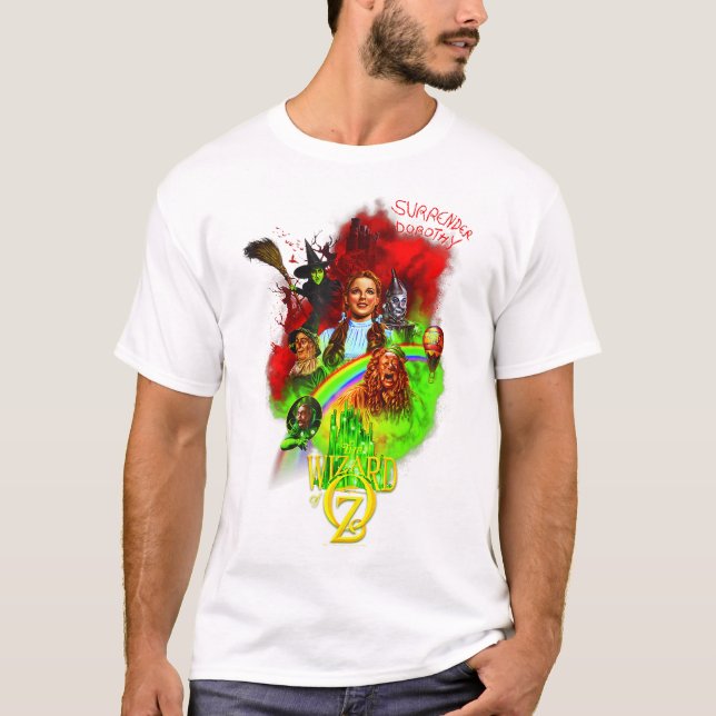 T-shirt Wb100 L'Assistant D'Oz Remettre Dorothy Rainbow P (Devant)