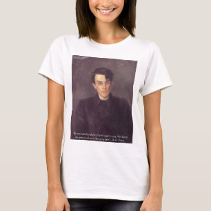 T-shirt WB Yeats "Âme de pèlerin" Cadeaux et Cartes de cit