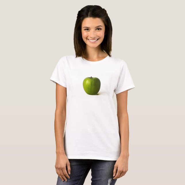 T-shirt Wccna Pomme verte (Devant entier)