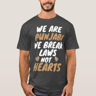 T-shirt We Are Punjabi Funny Sarcastic Memes