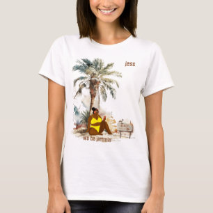 T-shirt "we be jammin'" personnalisable