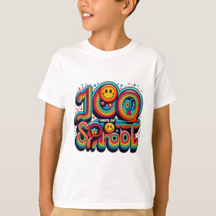 T-shirt We Love 100 Days Shirt - Enseignant & Étudiant