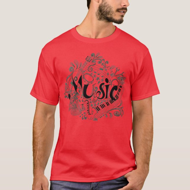 T-shirt We Love Music boy (Devant)
