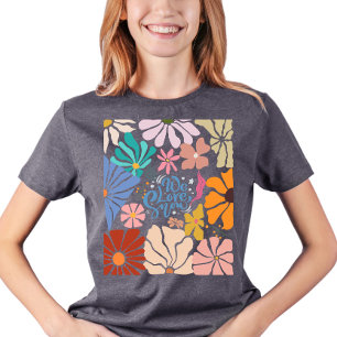 T-shirt 'We Love Snow' - Noël Floral Wonderland
