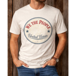 T-shirt We The People Vintage Badge