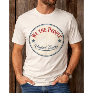 T-shirt We The People Vintage Badge