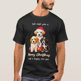 T-Shirt We wish you a merry Christmas and...