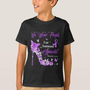 T-shirt Wear Purple Butterflies Fibromyalgia Awareness