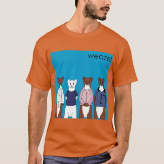 T-shirt Weasel Blue Album retro funny
