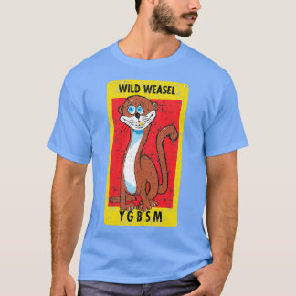T-shirt Weasel sauvage YGBSM Grunge Style 