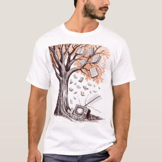 T-shirt Weathered Wisdom Woodcut