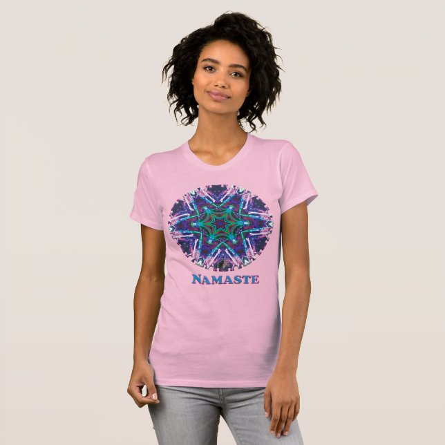 T-shirt Weaver Namaste Kaleidoscope (Devant entier)