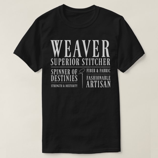 T-shirt Weaver T (Design devant)