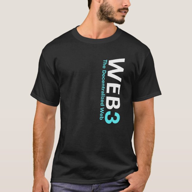 T-shirt Web3 Crypto Blockchain Nft Internet3 0 Defi Metave (Devant)
