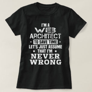 T-shirt Web Architect