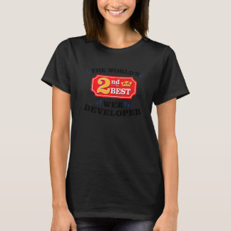 T-shirt Web Developer Coder Appréciation Travail Joke 1