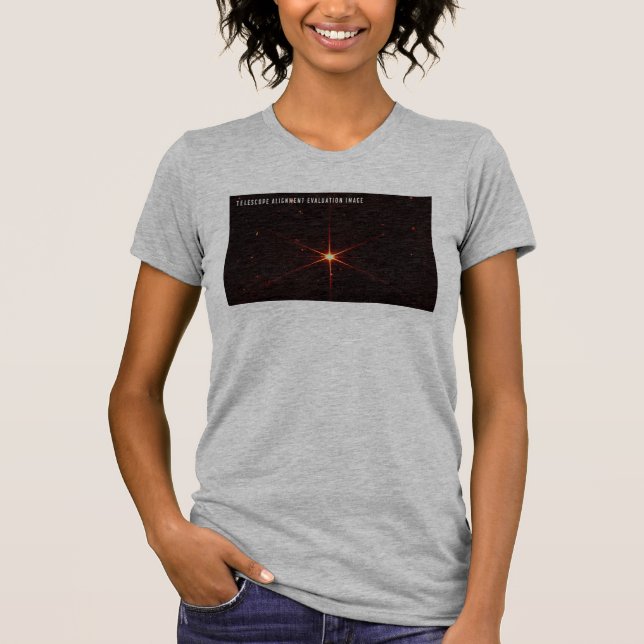 T-shirt Webb Space Telescope, A Starry Guide to Alignement (Devant)