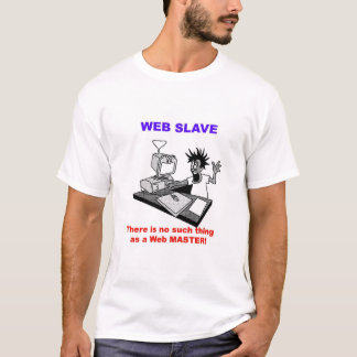 T-shirt webslave-T-shirt