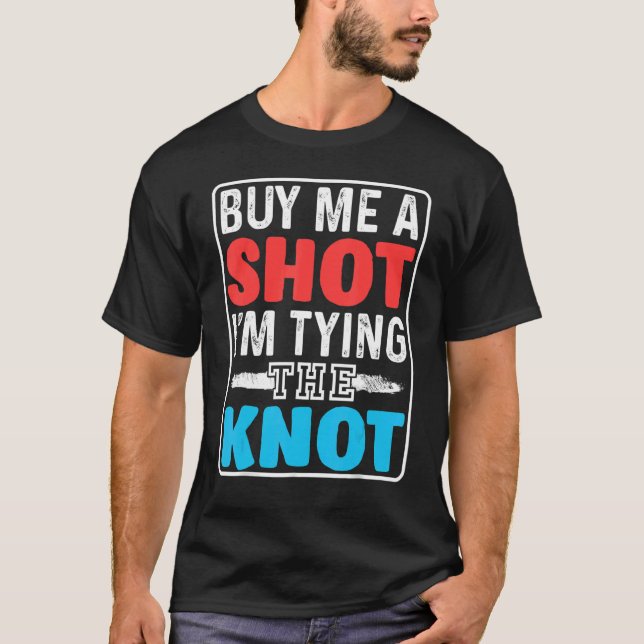 T-shirt Wedding Bride and Groom Bachelor Party (Devant)