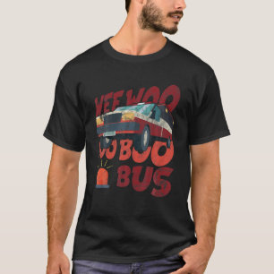 T-shirt Wee Woo Boo Bus Ambulance Paramètre EMT EMS Medica
