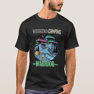 T-shirt Week-end Camping Guerrier Camper RV