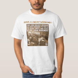 T-SHIRT WEEK-ENDS APPORTÉS À VOUS PAR LE MOUVEMENT OUVRI