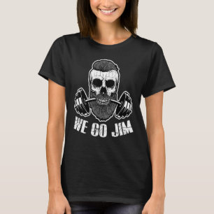 T-shirt WeGoJim Bro Culture Gymnase entraînement Beard Pum
