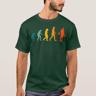 T-shirt Weighter Evolution Retro Weightlifter