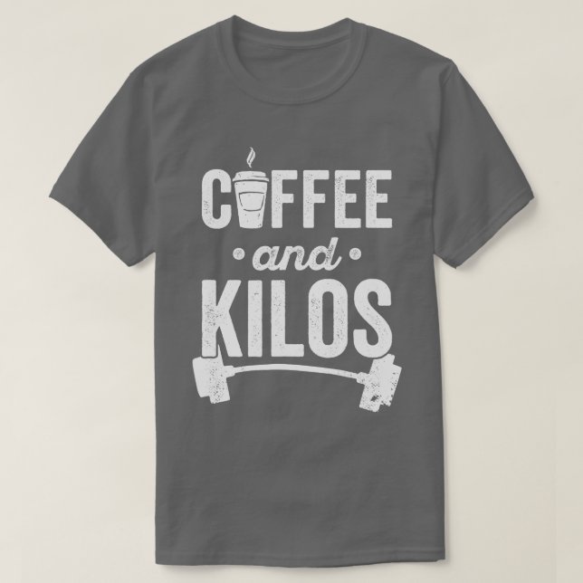 T-shirt Weightlifter Poids PR Cadeau et Kil (Design devant)