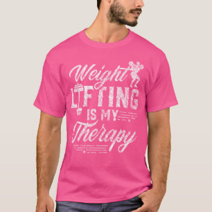 T-shirt Weightlifting Est Mon Thérapie Weightlift Deadlift