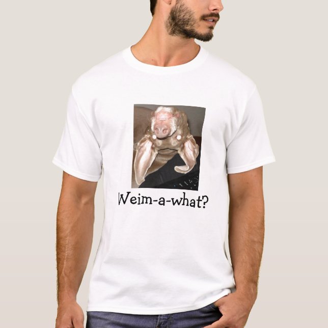 T-shirt Weim-un-ce qui ? (Devant)