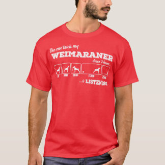 T-shirt Weimaraner 3