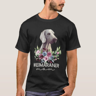 T-shirt Weimaraner Chemise Cadeaux Chien Maman