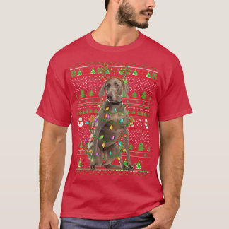 T-shirt Weimaraner Famille de Chien Correspondant Weimaran