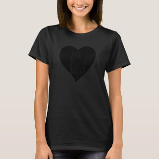 T-shirt Weimaraner Heart Funny Weimaraner Propriétaire Amo