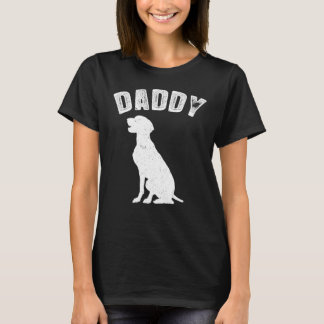 T-shirt Weimeraner Labrador Daddy Correspondant Famille T