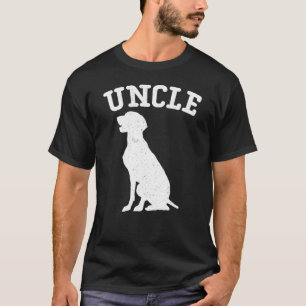 T-shirt Weimeraner - Labrador Uncle - Pour Oncle