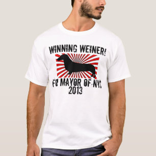 T-shirt Weiner de gain pour maire Of NYC 2013