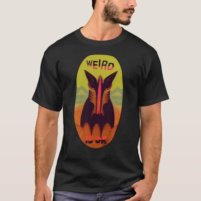 T-shirt Weird is OK 01 (Devant)