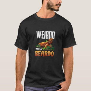 T-shirt Weirdo Avec Un Beardo Porté Dragon Beardie Animal