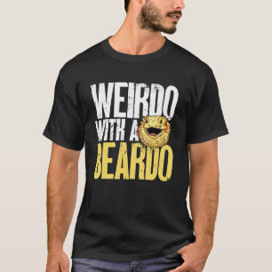 T-shirt Weirdo Dragon Avec Un Beardo Beardo Beardie Reptil