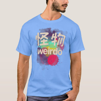 T-shirt Weirdo en kanji (lettres japonaises)