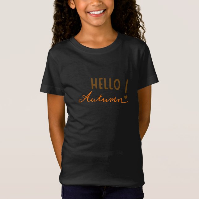 T-Shirt Welcome Autumn (Devant)