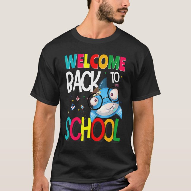 T-shirt Welcome Back to School First Day of School Teacher (Devant)