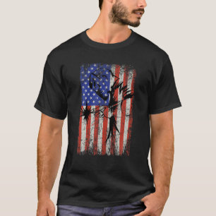T-shirt Welder American Flag USA Patriotic Welder