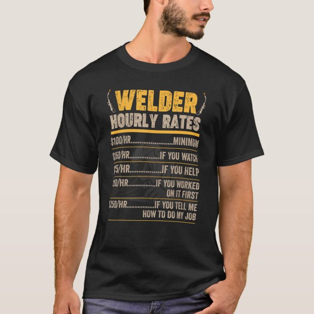 T-shirt Welder Weldin Worker Ironsmith Blacksmith Expert H (Devant)
