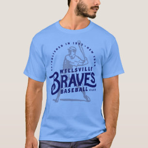 T-shirt Wellsville Braves
